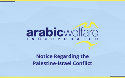 Notice Regarding the Palestine-Israel Conflict